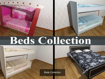 House Furniture and Props Collection 3D Model Pack