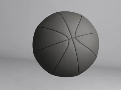 Basketball model ball 3D print model