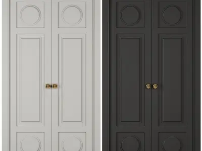 Entrance door set211 3D model