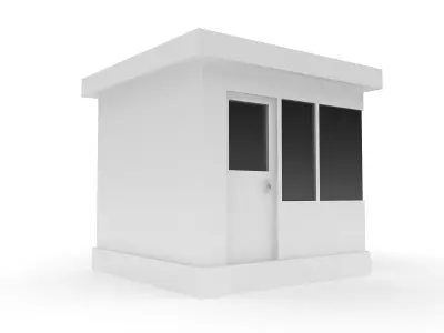Guard house Free 3D model