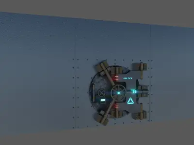 Vault Door  3D model