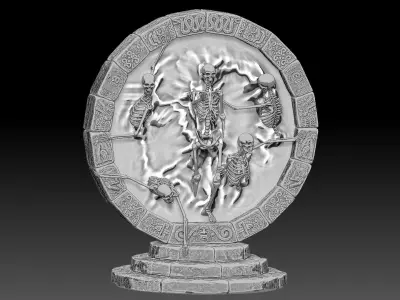 Death portal 3D model