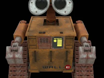 WALL-E wall - e robot 3D model