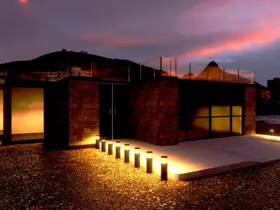 Summer house 3D model