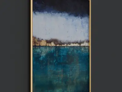 Impero Framed Painting Print 3D model