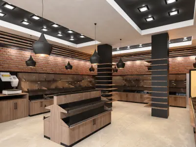 NUTS SHOP-1 3D model