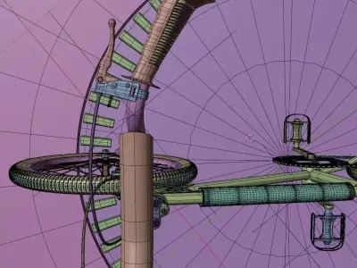 Caloi Cross Extra Light 1984 3D model