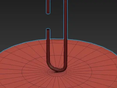 CLIP Hanging lamp 3D model