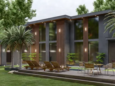 Exterior Lumion Render 3D model