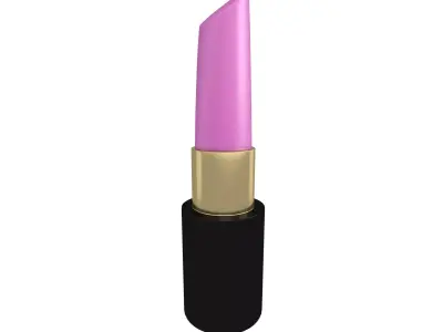 Lipstick v1 016 Low-poly 3D model