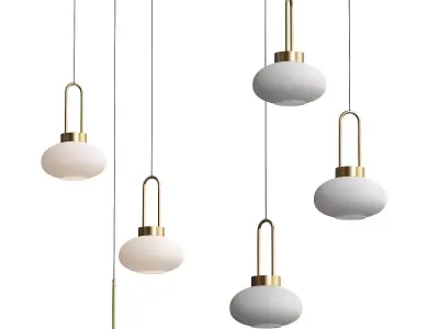  Rezza pendant light 3D model