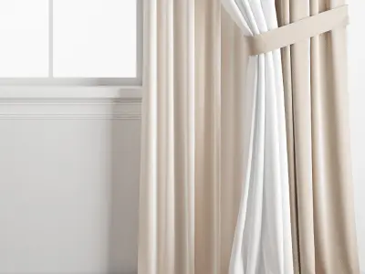 Curtain 165 3D model