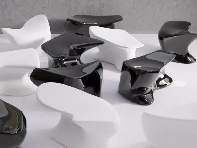 Nekton coffee table 3D model