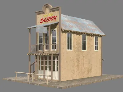 Wild West Build 3D model