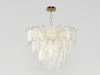 Marcella Hloya Chandelier light 3D model