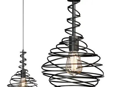 Barker hanglamp 3D model
