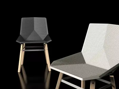 Green Chair 3D model