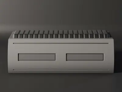 Sci Fi Cargo Container 3 3D model