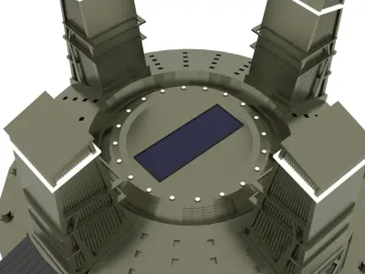 Star Labs Building 3D model