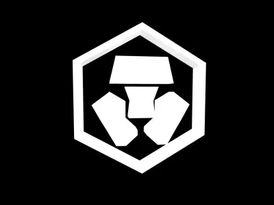 Crypto Com Coin v1 002 Low-poly 3D model