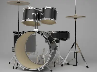 Drum kit 3D model