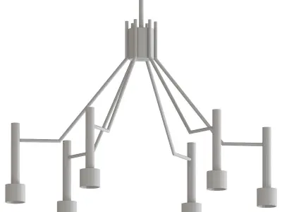 Ella chandelier 3D model