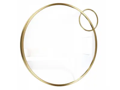 Mirror in a metal frame GZ-M1058 3D model