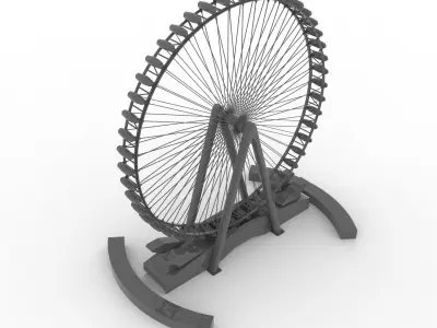 Ain Dubai 3D print model