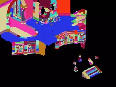 Magma Rift - Upper Entrance Gate 01 3D model