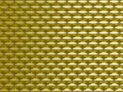 Golden Metal Grill Transparent PBR Seamless Texture