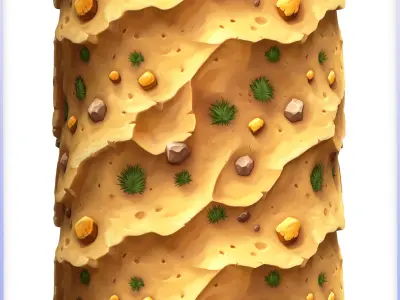 Stylized Ground Seamless Texture Texture