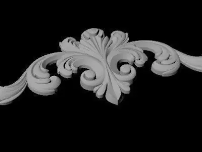 dekor ornament 3D model 27