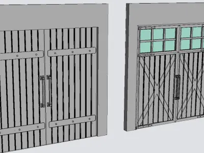 Modern Architectural  Doors  -  50 collection Models 3D model