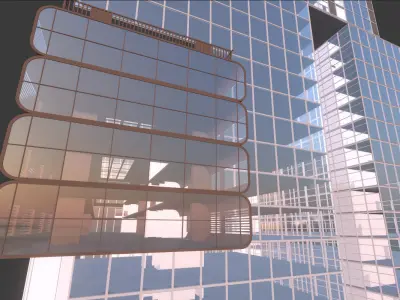 Skyscraper 10 3D model