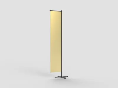 Convex Flag 3D model