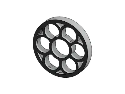 Rose Window Norwegian Church Cardiff 3D model