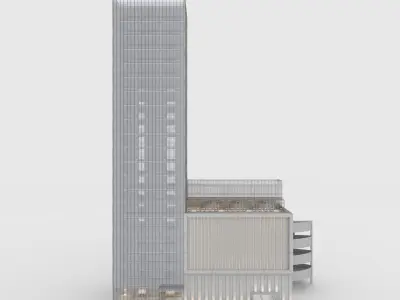 Tower 1  3D model