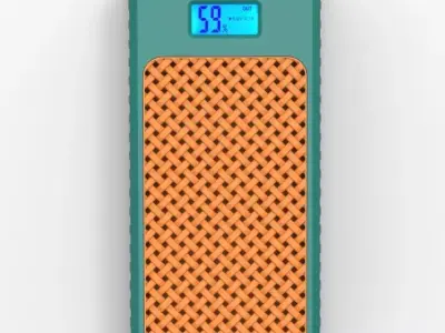 Power Bank Enclosure Loop Cross Style 3D print model