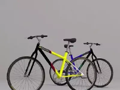 Modern bike 3D model purchase