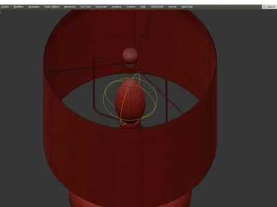 SAFAVIEH Lighting Lonni Table Lamp Low-poly 3D model