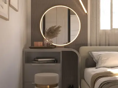 small bedroom  3D model