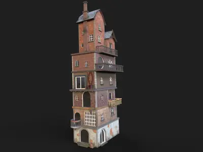 Elves house 3D model