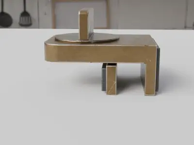 Window Lock Stopper Low-poly 3D model