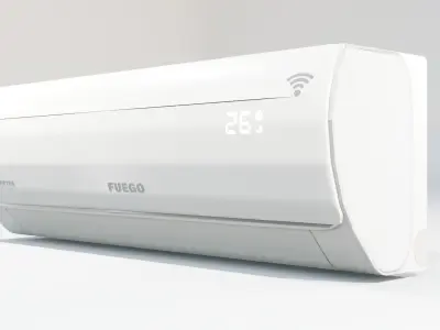 FUEGO FGTC12INV-WIFI-WMSE5 Air Conditioner 3D model