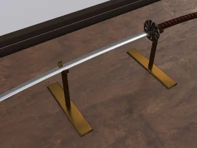 Samurai Sword  3D model
