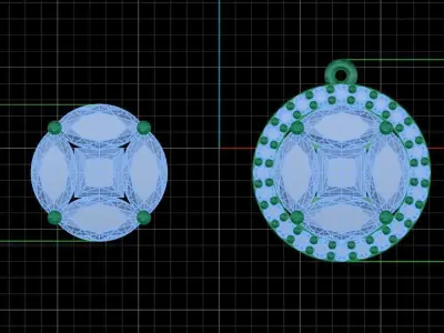 Half set 0055 3D print model