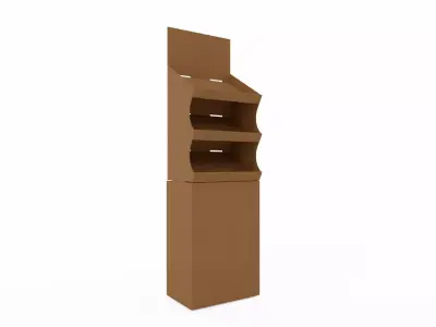 Point of Sale Cardboard Display Stand Texture
