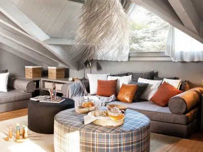 Lamp shade Rattan 3D model