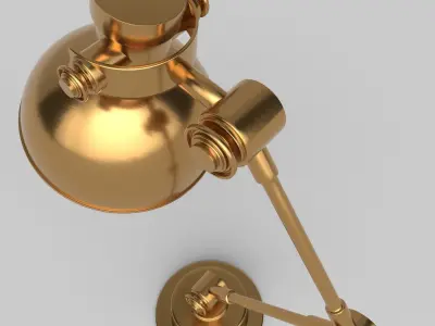 table lamp model 4 3D model