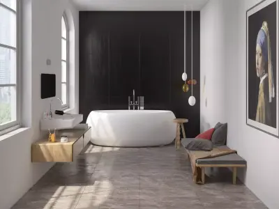 Modern Bathroom 2 3D model